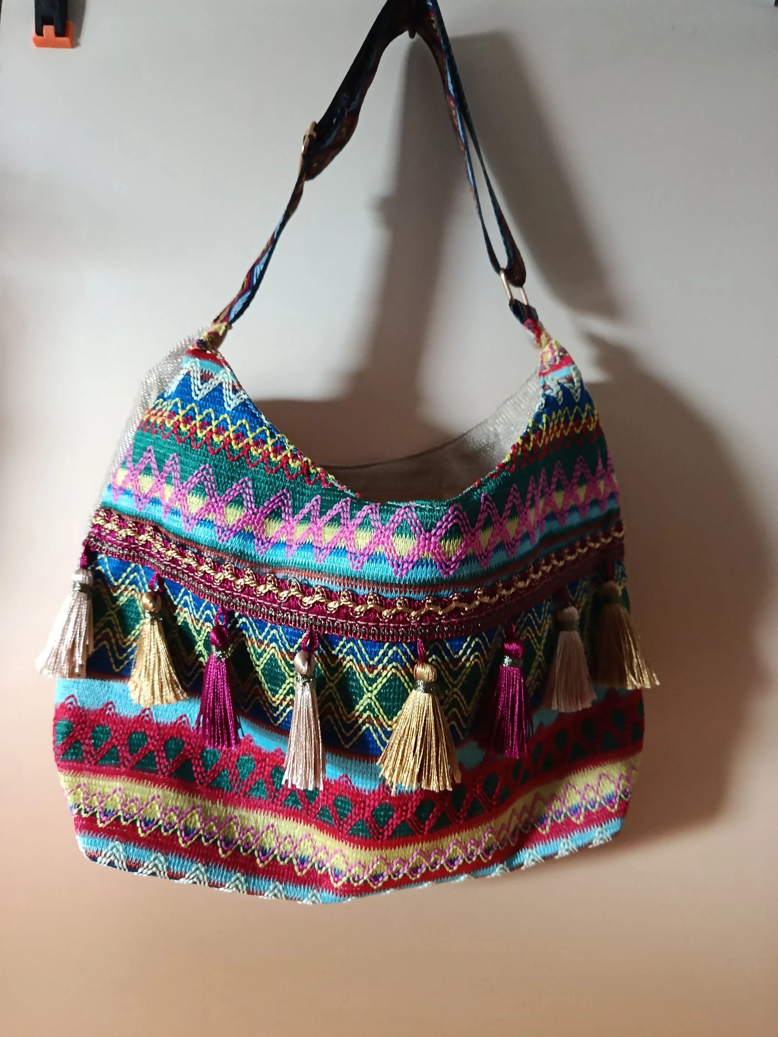 Sac multicolore bandoulière 